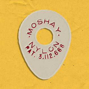 Red (Thin .025) Nylon Guitar Picks (6 Pack)