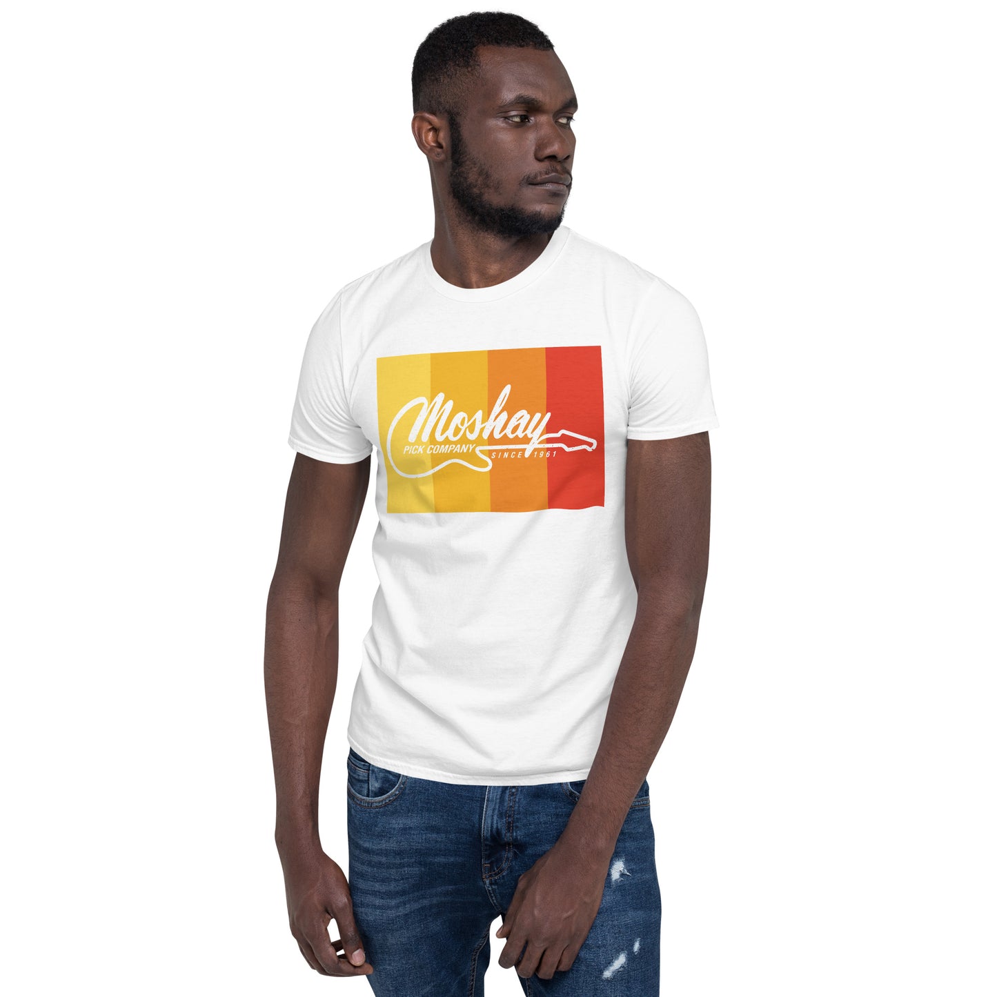 Moshay Pick Rainbow Short-Sleeve Unisex T-Shirt
