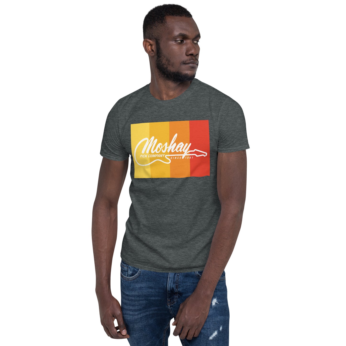 Moshay Pick Rainbow Short-Sleeve Unisex T-Shirt
